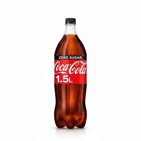 Professionele foto van coca zero - Professionele foto van Coca-Cola Zero Sugar 1.5L - Rudy ampe