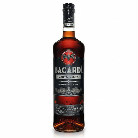 Professionele foto van bacardi carta negra 40° - Professionele foto van Bacardi Carta Negra 70cl - Rudy ampe