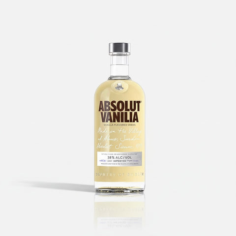 Professionele foto van vodka absolut vanilia 38° - Professionele foto van Absolut Vanilia Vodka - Rudy ampe