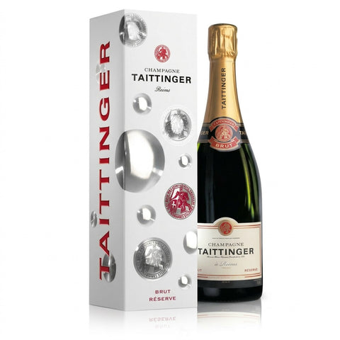 Professionele foto van taitinger brut + box - Professionele foto van Taittinger Brut + Box - Rudy ampe