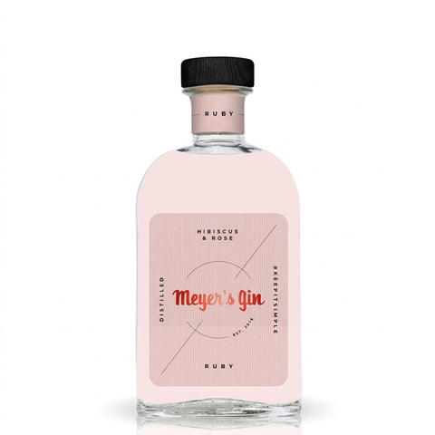 Professionele foto van meyer's gin ruby 38° - Professionele foto van Meyer's Gin Ruby - Rudy ampe