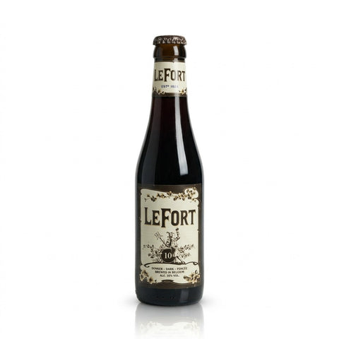 Professionele foto van le fort bruin flesjes+glas - Professionele foto van Le Fort Bruin - Rudy ampe