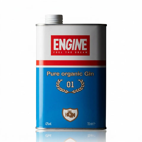Professionele foto van Engine gin 42° Bio - Rudy ampe