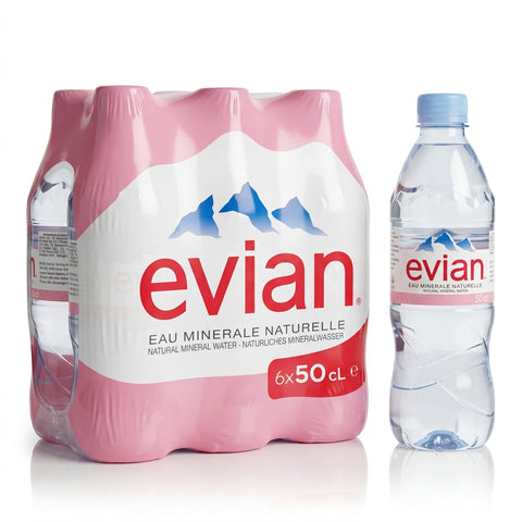 Professionele foto van Evian Pack 6x50cl - Rudy ampe