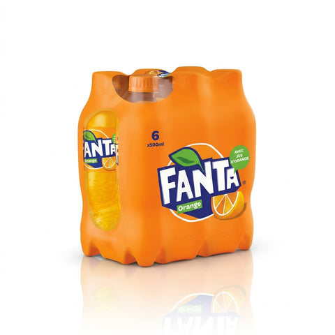 Professionele foto van Fanta Orange Pack 50cl - Rudy ampe