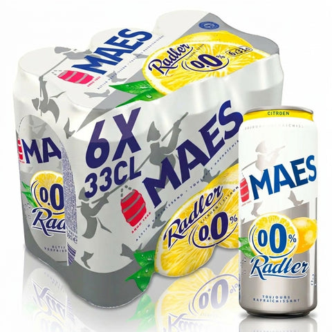 Professionele foto van maes radler lemon0% cns - Professionele foto van Maes Radler Lemon 0% - Rudy ampe
