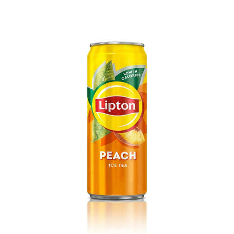 Professionele foto van lipt. ice peach ( - Professionele foto van Lipton Ice Peach Tea 24x33cl - Rudy ampe