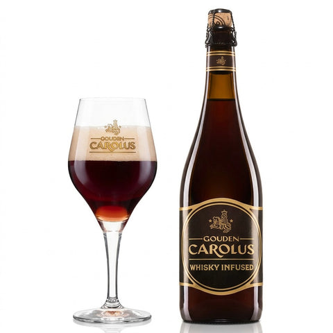 Professionele foto van gouden carolus wh. infused - Professionele foto van Gouden Carolus Whisky Infused - Rudy ampe