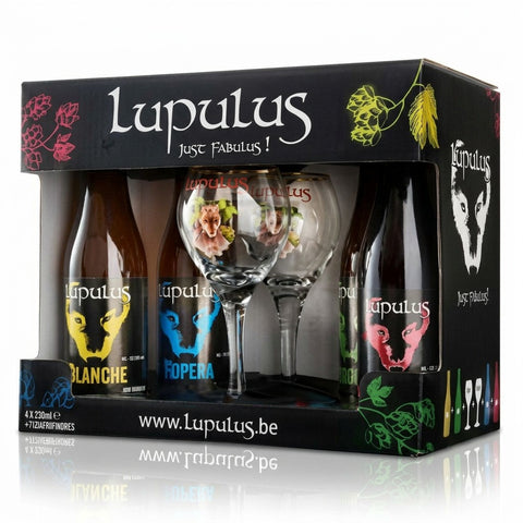 Professionele foto van Lupulus Flesjes + Glazen Set - Rudy ampe