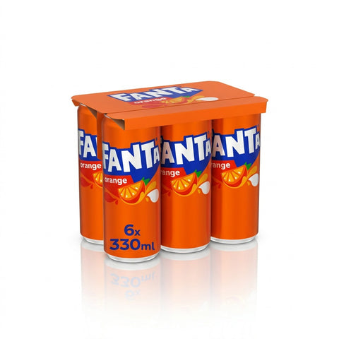 Professionele foto van Fanta Orange Pack Blikjes - Rudy ampe