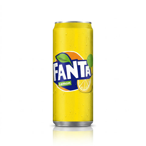 Professionele foto van Fanta Lemon 33cl Cans - Rudy ampe