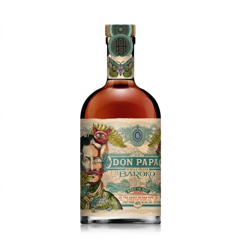 Professionele foto van don papa baroko 40° - Professionele foto van Don Papa Baroko Rum 70cl - Rudy ampe