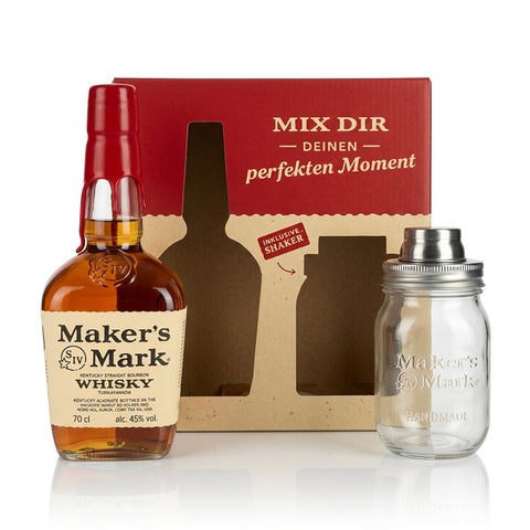 Professionele foto van maker's mark + glas 45° - Professionele foto van Maker's Mark Whisky - Rudy ampe
