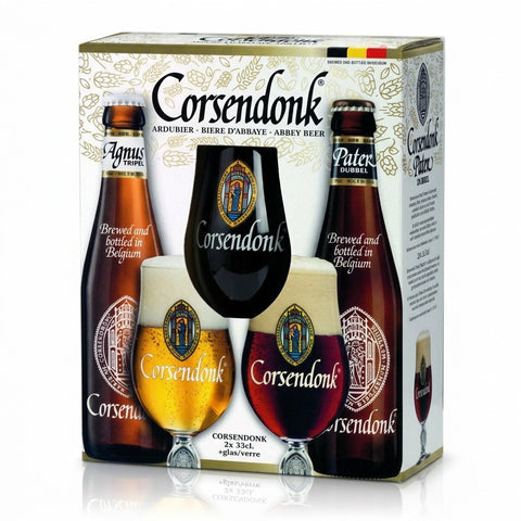 Professionele foto van corsendonck flesjes + glas - Professionele foto van Corsendonk flesjes + glas - Rudy ampe