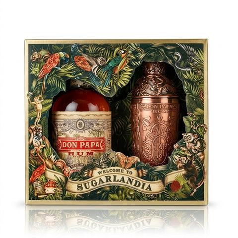 Professionele foto van don papa baroko 40°70cl+shaker - Professionele foto van Don Papa Baroko 70cl + Shaker - Rudy ampe