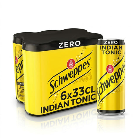 Professionele foto van Schweppes Tonic Zero C. 8x33cl - Rudy ampe