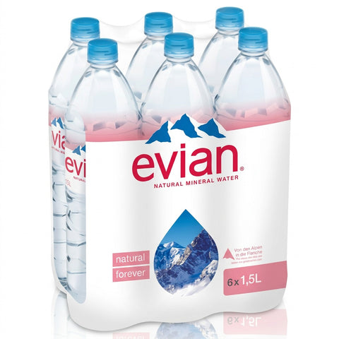 Professionele foto van Evian Pack 6x1.5L - Rudy ampe