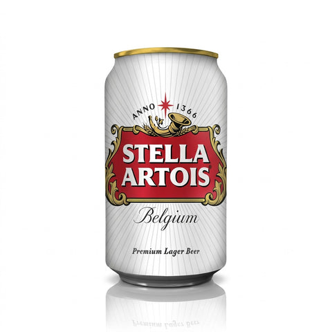 Professionele foto van Stella Cans 33cl (karton) - Rudy ampe