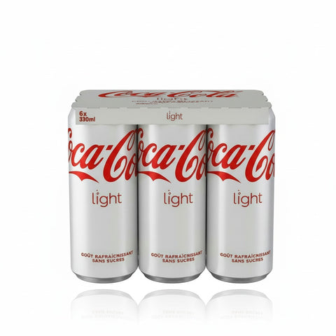 Professionele foto van Coca Light Pack Blikjes - 6 x 33cl - Rudy ampe