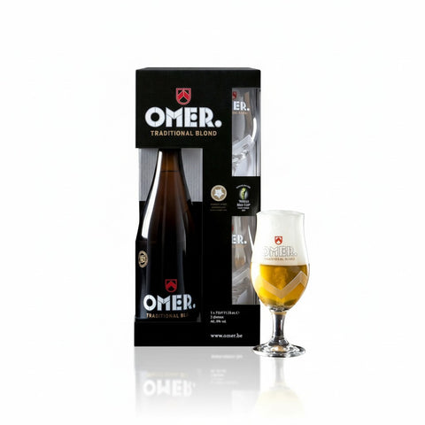 Professionele foto van Omer Grote Fles + Glaasjes - Rudy ampe